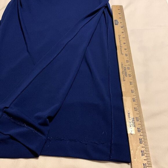 Rimini Petites Size 4 formal maxi dress with sequined spaghetti straps - Picture 7 of 10